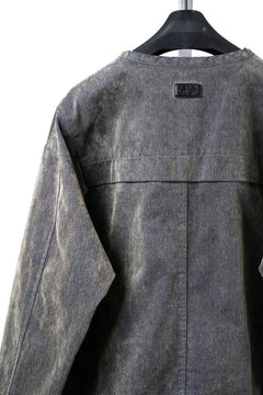 画像をギャラリービューアに読み込む, A.F ARTEFACT SHORT COLLAR BLOUSON / ENZYME WASHED DENIM (BEIGE)