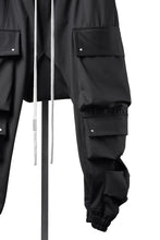 画像をギャラリービューアに読み込む, A.F ARTEFACT LOWCROTCH TACTICAL JOGGERS / TECH SMOOTH BONDING LW FLEECE (BLACK)