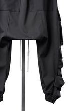 画像をギャラリービューアに読み込む, A.F ARTEFACT LOWCROTCH TACTICAL JOGGERS / TECH SMOOTH BONDING LW FLEECE (BLACK)