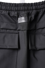 画像をギャラリービューアに読み込む, A.F ARTEFACT LOWCROTCH TACTICAL JOGGERS / TECH SMOOTH BONDING LW FLEECE (BLACK)