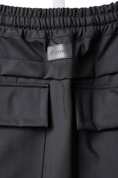 画像をギャラリービューアに読み込む, A.F ARTEFACT LOWCROTCH TACTICAL JOGGERS / TECH SMOOTH BONDING LW FLEECE (BLACK)
