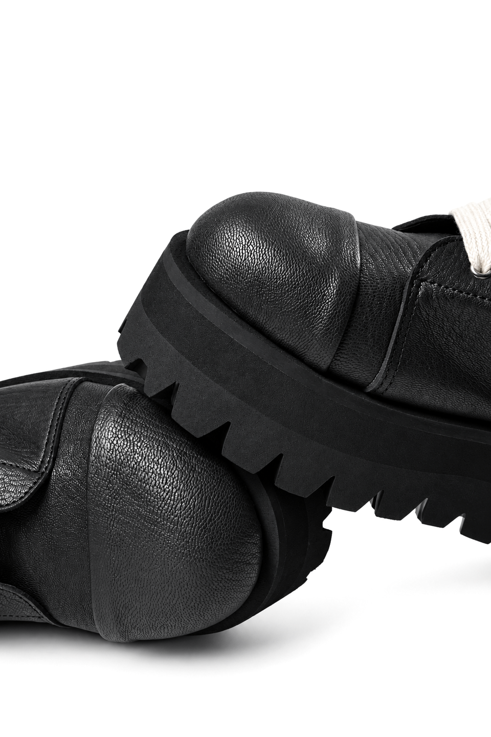 画像をギャラリービューアに読み込む, A.F ARTEFACT x Portaille PLATFORM SNEAKER BOOTS / CALF LEATHER (ALL BLACK)