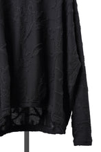 画像をギャラリービューアに読み込む, A.F ARTEFACT DOLMAN PULLOVER TOPS / SURFACE WOOL (BLACK)