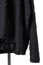 画像をギャラリービューアに読み込む, A.F ARTEFACT DOLMAN PULLOVER TOPS / SURFACE WOOL (BLACK)