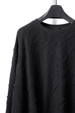 画像をギャラリービューアに読み込む, A.F ARTEFACT DOLMAN PULLOVER TOPS / SURFACE WOOL (BLACK)