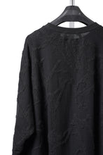 画像をギャラリービューアに読み込む, A.F ARTEFACT DOLMAN PULLOVER TOPS / SURFACE WOOL (BLACK)