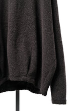 Load image into Gallery viewer, A.F ARTEFACT DOLMAN PULLOVER TOPS / WOOL MIX PILE (KHAKI)