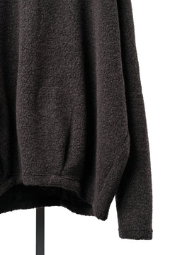 Load image into Gallery viewer, A.F ARTEFACT DOLMAN PULLOVER TOPS / WOOL MIX PILE (KHAKI)