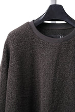 Load image into Gallery viewer, A.F ARTEFACT DOLMAN PULLOVER TOPS / WOOL MIX PILE (KHAKI)