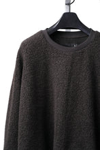 Load image into Gallery viewer, A.F ARTEFACT DOLMAN PULLOVER TOPS / WOOL MIX PILE (KHAKI)