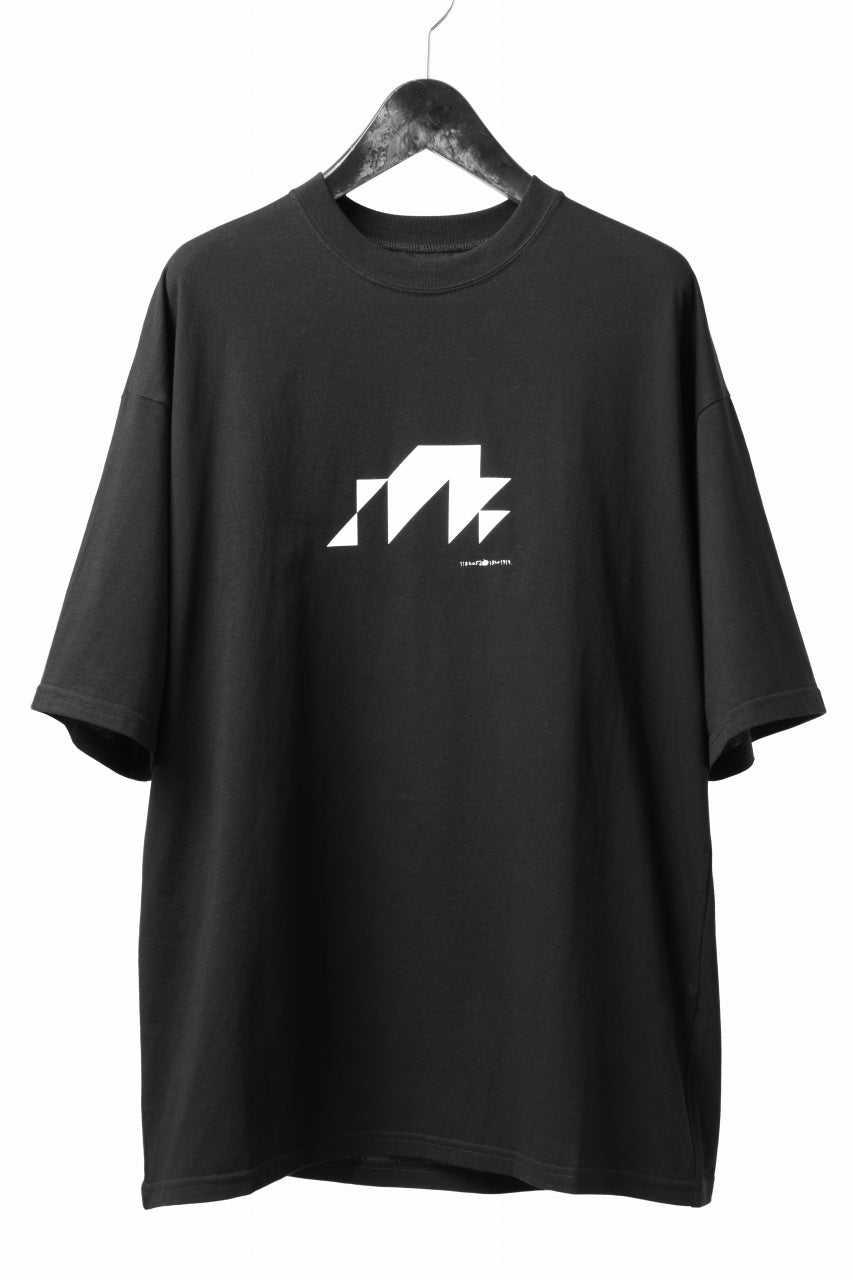A.F ARTEFACT 919 PRINT OVER SIZED S/S TEE (BLACK x MINT)