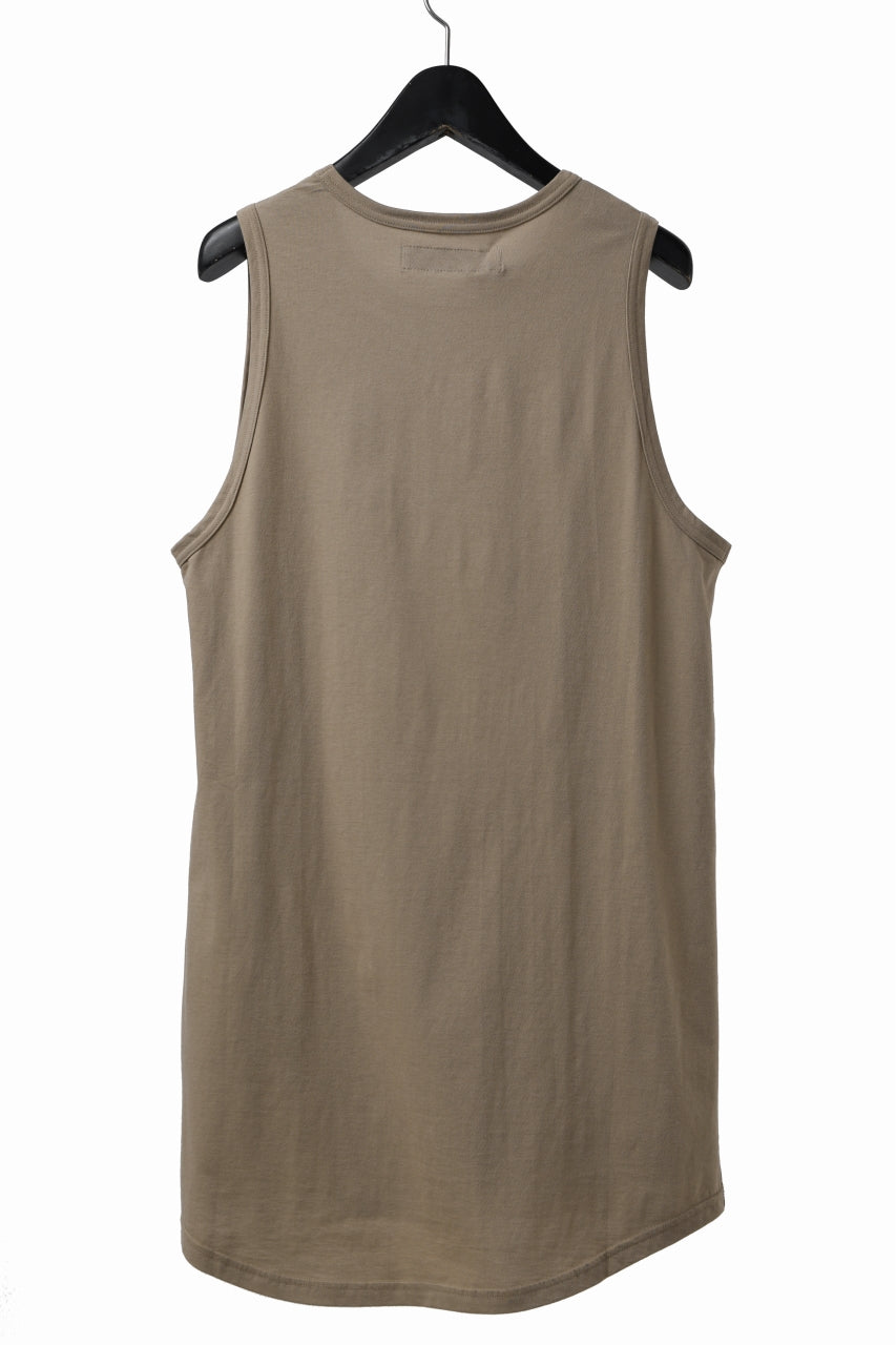 画像をギャラリービューアに読み込む, A.F ARTEFACT LOOSEY LONG TANKTOP (BEIGE)