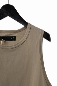 画像をギャラリービューアに読み込む, A.F ARTEFACT LOOSEY LONG TANKTOP (BEIGE)