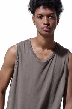 Load image into Gallery viewer, A.F ARTEFACT LOOSEY LONG TANKTOP (G.BROWN)
