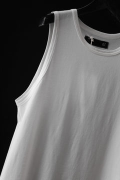 Load image into Gallery viewer, Shop Online  - A.F ARTEFACT LOOSEY LONG TANKTOP (WHITE)