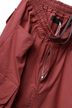 画像をギャラリービューアに読み込む, A.F ARTEFACT WIDE CARGO SARROUEL EASY PANTS (RED)