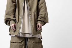 Load image into Gallery viewer, A.F ARTEFACT OVER SIZED HOODIE BLOUSON (BEIGE)