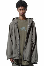 画像をギャラリービューアに読み込む, A.F ARTEFACT OVER SIZED HOODIE BLOUSON (KHAKI)