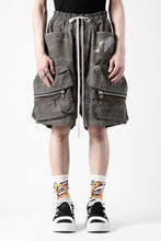 画像をギャラリービューアに読み込む, A.F ARTEFACT RUGGED CARGO SHORTS  / VINTAGE DYED (KHAKI)