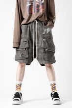 画像をギャラリービューアに読み込む, A.F ARTEFACT RUGGED CARGO SHORTS  / VINTAGE DYED (KHAKI)