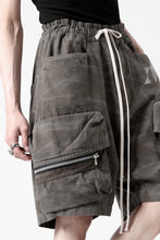 画像をギャラリービューアに読み込む, A.F ARTEFACT RUGGED CARGO SHORTS  / VINTAGE DYED (KHAKI)