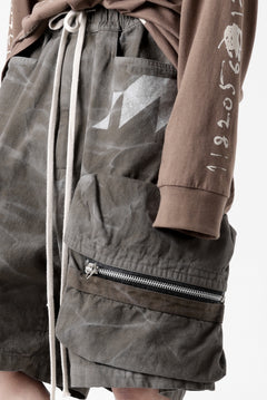 画像をギャラリービューアに読み込む, A.F ARTEFACT RUGGED CARGO SHORTS  / VINTAGE DYED (KHAKI)