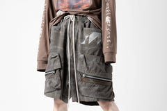 画像をギャラリービューアに読み込む, A.F ARTEFACT RUGGED CARGO SHORTS  / VINTAGE DYED (KHAKI)