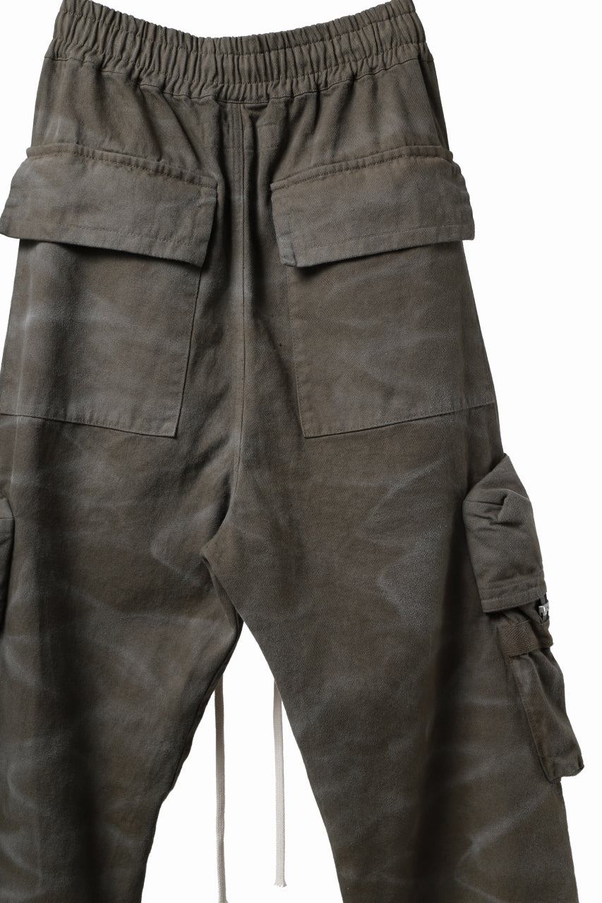 A.F ARTEFACT RUGGED CARGO PANTS / VINTAGE DYED (KHAKI)