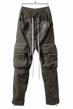 Load image into Gallery viewer, A.F ARTEFACT CARGO POCKET LONG PANTS / VINTAGE DYED (KHAKI)