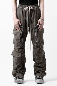 画像をギャラリービューアに読み込む, A.F ARTEFACT exclusive RADICAL-ZIP FIELD PANTS / VINTAGE DYED (KHAKI)