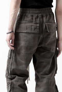 画像をギャラリービューアに読み込む, A.F ARTEFACT exclusive RADICAL-ZIP FIELD PANTS / VINTAGE DYED (KHAKI)