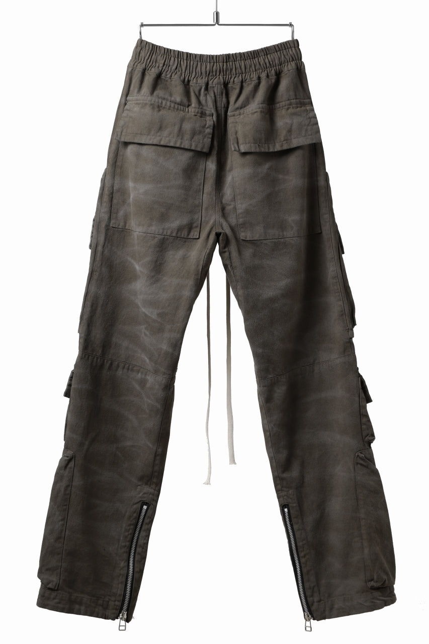 A.F ARTEFACT exclusive RADICAL-ZIP FIELD PANTS / VINTAGE DYED (KHAKI)