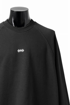 画像をギャラリービューアに読み込む, A.F ARTEFACT BACK LOGO SWEAT RAGLAN TOPS (BLACK)