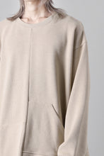 画像をギャラリービューアに読み込む, A.F ARTEFACT ASYMMETRY LOOP HEM TOP / COPE KNIT JERSEY (BEIGE)