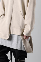 画像をギャラリービューアに読み込む, A.F ARTEFACT ASYMMETRY LOOP HEM TOP / COPE KNIT JERSEY (BEIGE)