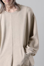 画像をギャラリービューアに読み込む, A.F ARTEFACT ASYMMETRY LOOP HEM TOP / COPE KNIT JERSEY (BEIGE)