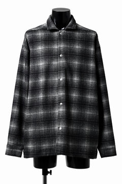 Load image into Gallery viewer, A.F ARTEFACT CHECK SHIRT / PEWO WOVEN (BLACK x WHITE)