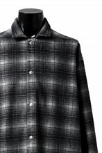 Load image into Gallery viewer, A.F ARTEFACT CHECK SHIRT / PEWO WOVEN (BLACK x WHITE)