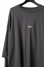 Load image into Gallery viewer, A.F ARTEFACT LAYERED LONG SLEEVE TOPS / PRINT TYPE-A (GREY)