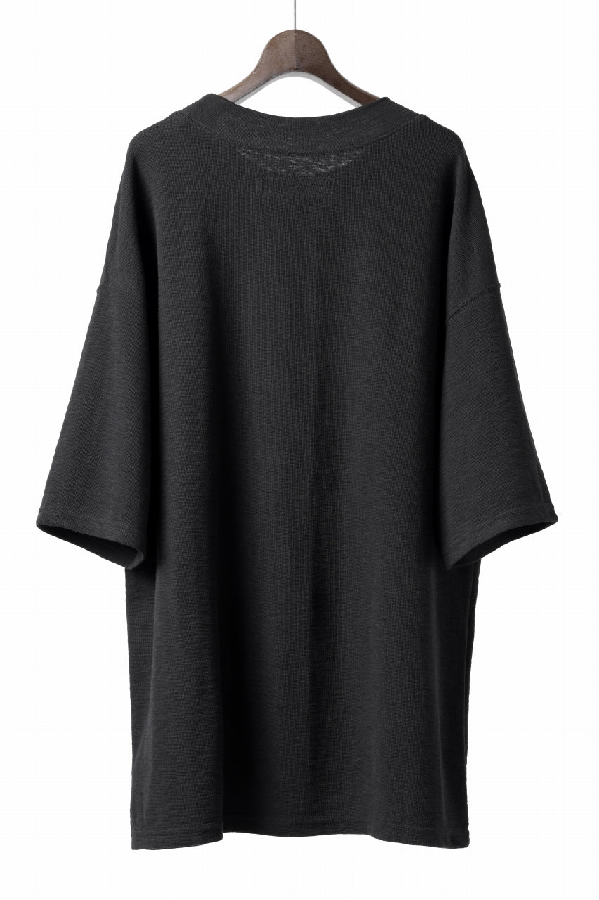 A.F ARTEFACT JUMBO TEE / SUMMER SURF KNIT JERSEY (BLACK)