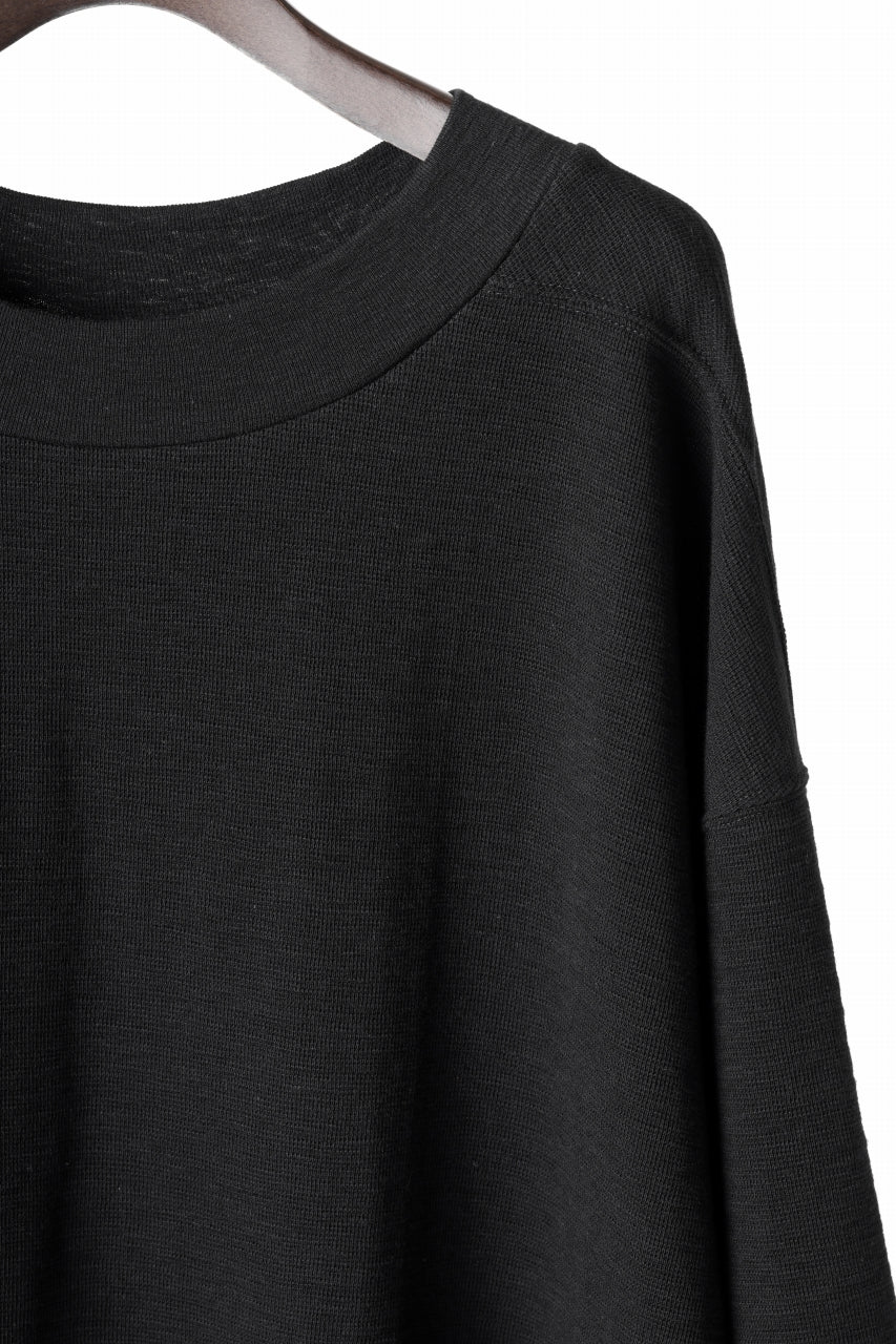 A.F ARTEFACT JUMBO TEE / SUMMER SURF KNIT JERSEY (BLACK)