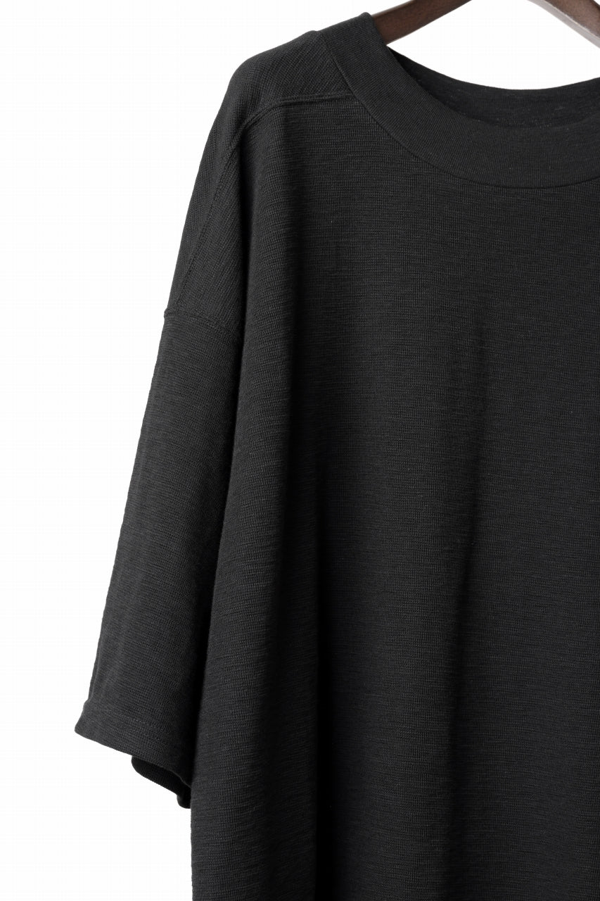 A.F ARTEFACT JUMBO TEE / SUMMER SURF KNIT JERSEY (BLACK)