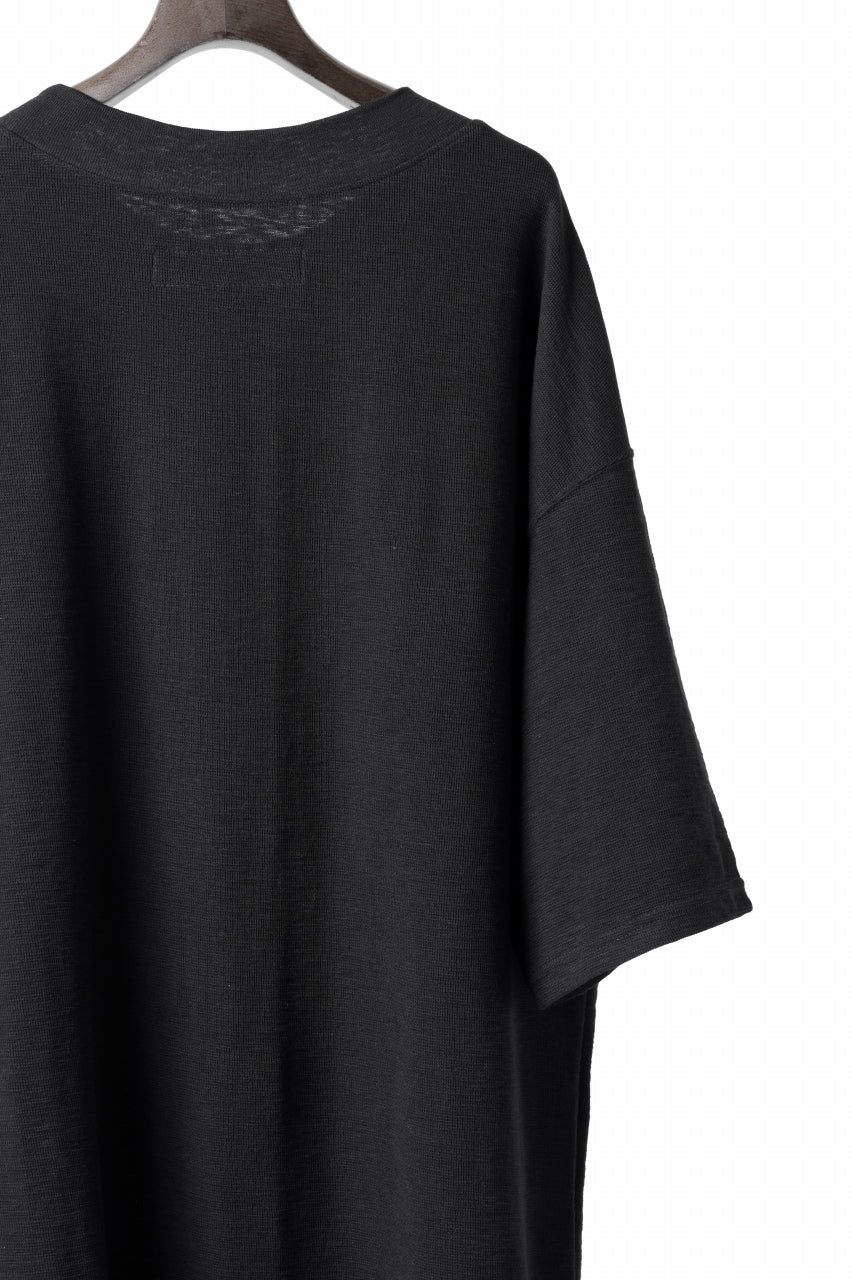 A.F ARTEFACT JUMBO TEE / SUMMER SURF KNIT JERSEY (BLACK)