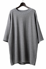 Load image into Gallery viewer, A.F ARTEFACT JUMBO TEE / SUMMER SURF KNIT JERSEY (GREY)