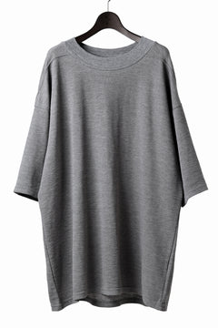 Load image into Gallery viewer, A.F ARTEFACT JUMBO TEE / SUMMER SURF KNIT JERSEY (GREY)