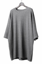 Load image into Gallery viewer, A.F ARTEFACT JUMBO TEE / SUMMER SURF KNIT JERSEY (GREY)