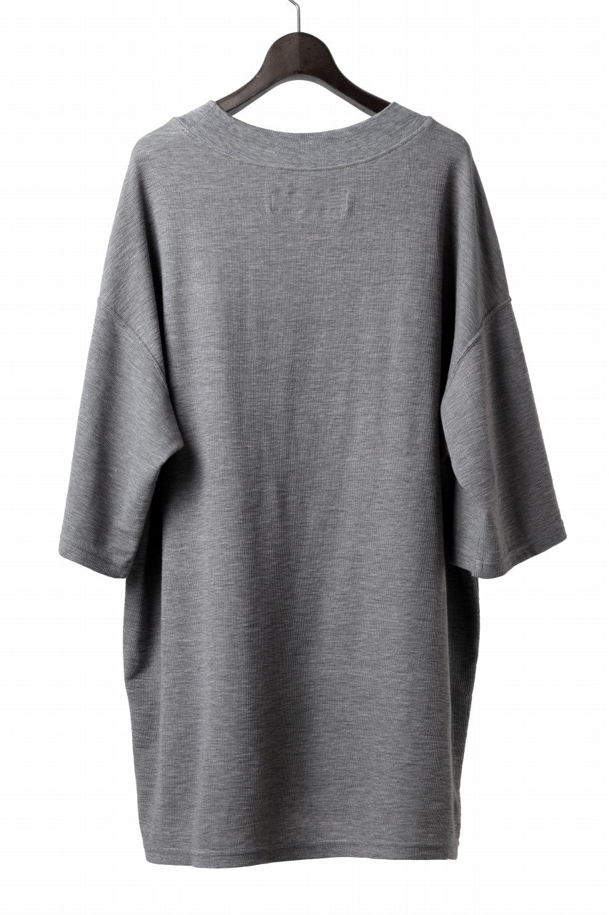 Load image into Gallery viewer, A.F ARTEFACT JUMBO TEE / SUMMER SURF KNIT JERSEY (GREY)