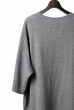 Load image into Gallery viewer, A.F ARTEFACT JUMBO TEE / SUMMER SURF KNIT JERSEY (GREY)