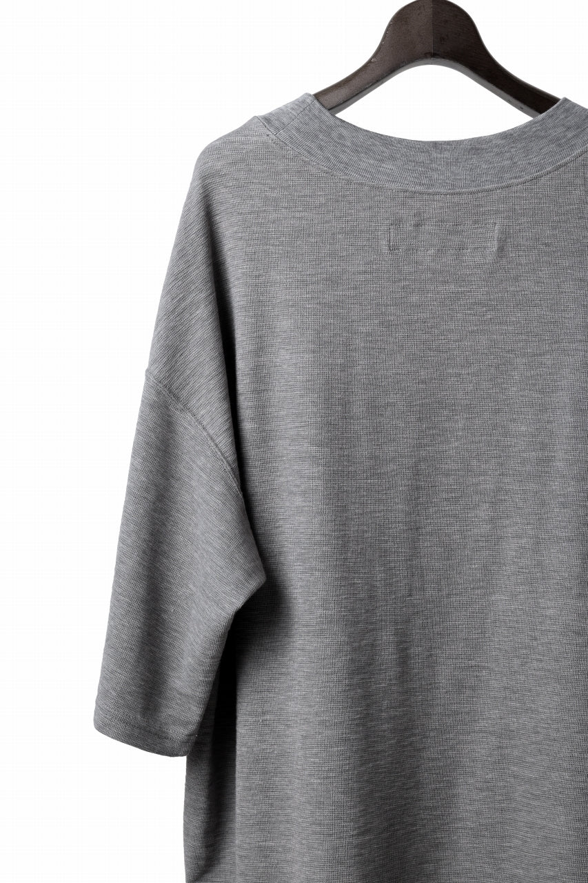 Load image into Gallery viewer, A.F ARTEFACT JUMBO TEE / SUMMER SURF KNIT JERSEY (GREY)