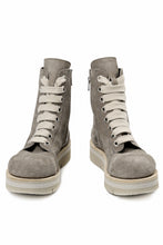 Load image into Gallery viewer, A.F ARTEFACT x Portaille THICK LACE-UP SIDE ZIP BOOTS / SOFT SUEDE (G.BEIGE)